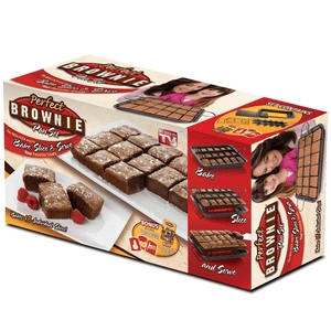طقم قالب براونيز غير لاصق مثالي 🍫
