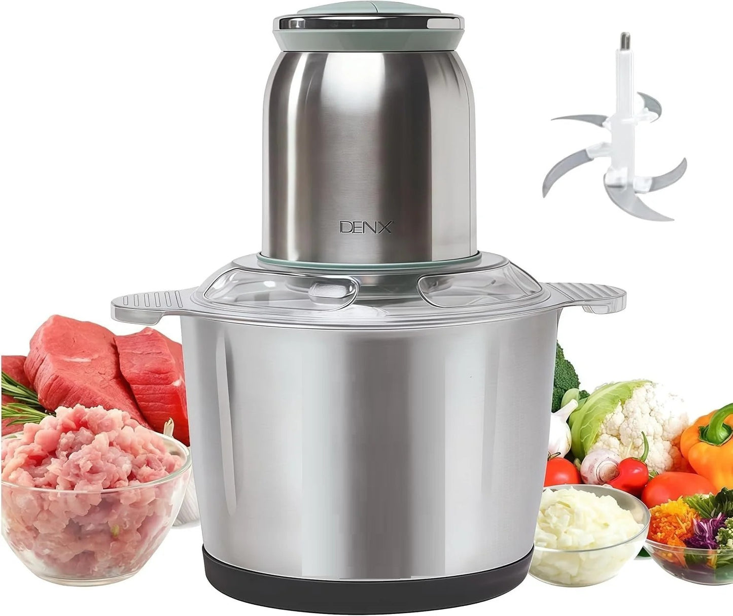 Denx - Compact Multi-Function Meat Grinderمفرمة اللحم متعددة الوظائف المدمجة من Denx