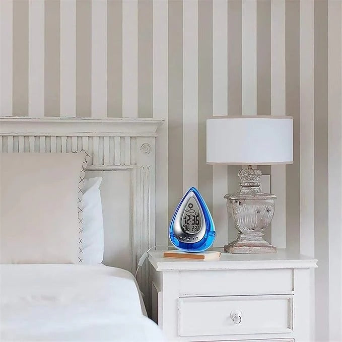 Drop Shaped Digital Alarm Clock