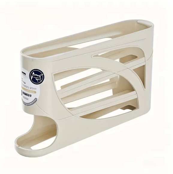 Rolling Egg Dispenser Rack/منظم وحامل البيض المتدحرج 🥚✨