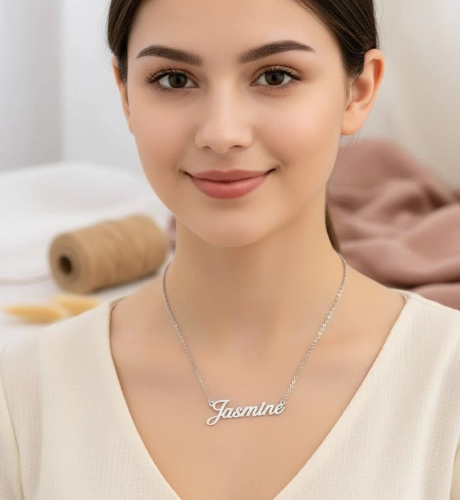 English Name Necklace قلادة اسم باللغة الإنجليزية ✨