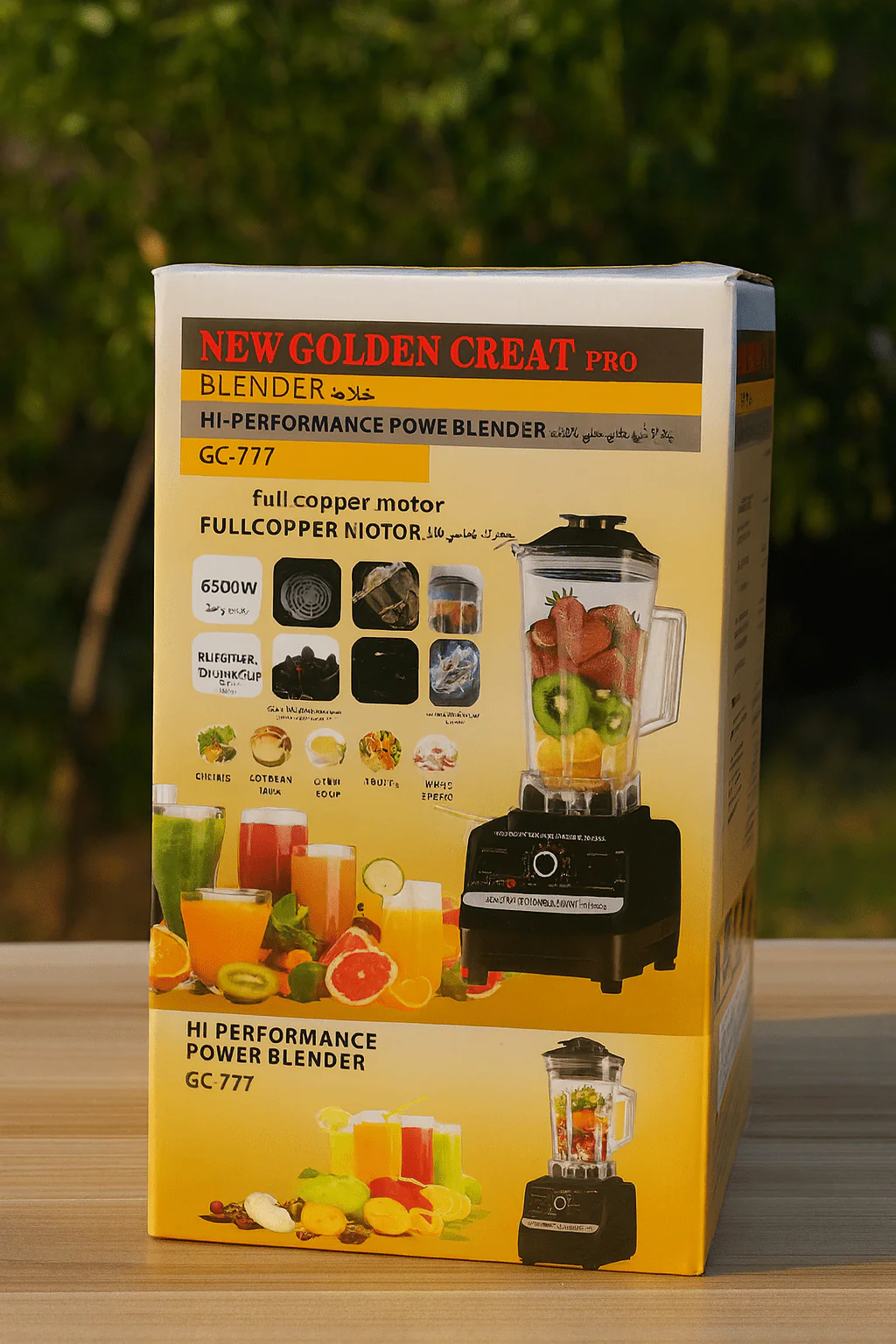 Golden Creat - Pro Blender  خلاط جولدن كريت برو ✨🥤